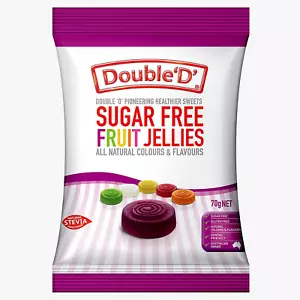 Sugar Free Fruit Jelly Rounds 70 G - Picture 1 of 12