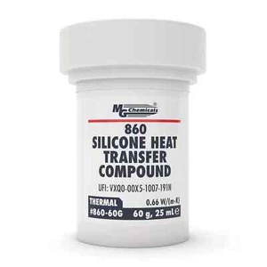MG Chemicals - Compuesto de transferencia de calor de silicona 860-60G tarro de 60 g - Imagen 1 de 6