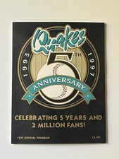 Rancho Cucamonga Quakes Baseball Program 1997