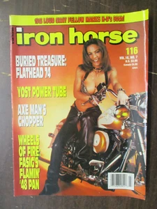 IRON HORSE MAGAZIN #116 JULI 1993 MOTORCYCLES FLATHEAD 74 MOTORCYCLES - Bild 1 von 2