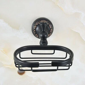 Black Oil Rubbed Bronze Bathroom Accessory Wall Mounted Soap Dish Holders Gba455 - Picture 1 of 8