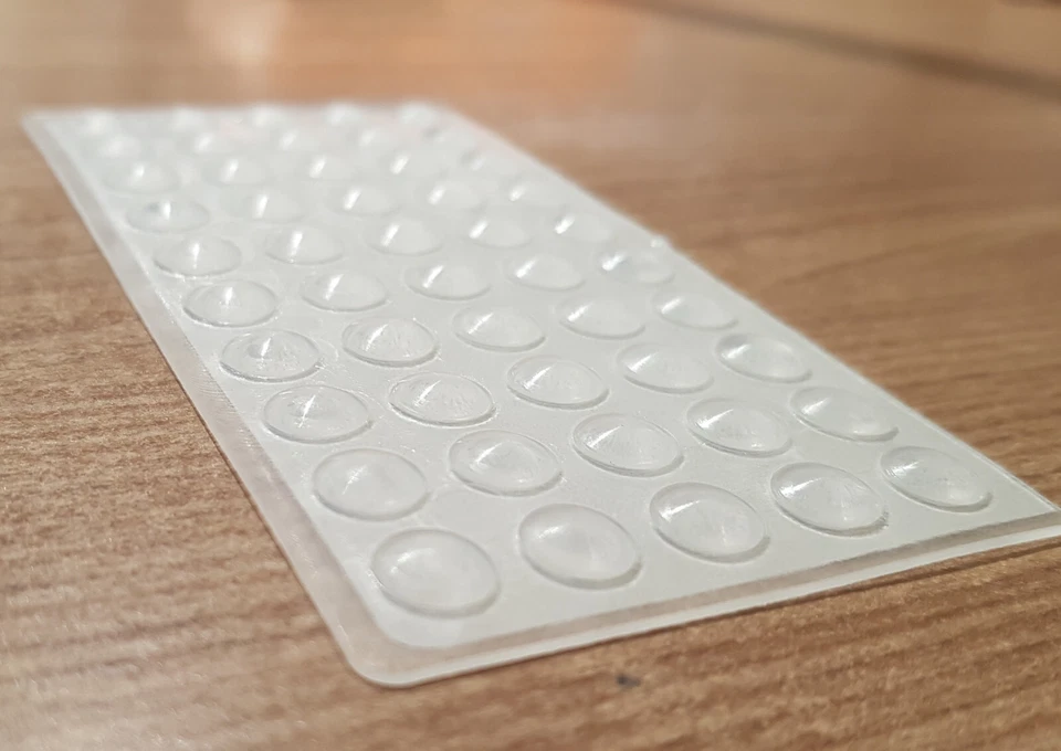 500 Gummipuffer Elastikpuffer Rutschstopper selbstklebend Ø 8 mm - Bild 1 von 1