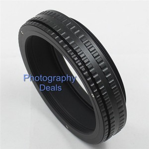 M65 to M65 Lens Adjustable Focus Helicoid lens Adapter Macro Tube 17-31mm