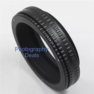 M65 auf M65 Objektiv verstellbarer Fokus spiralförmige Linse Adapter Makro Röhre 17-31 mm - Bild 1 von 5