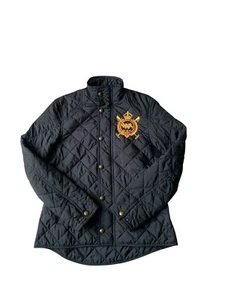 Ralph Lauren Sport Equestrian Quilted Jacket Women's XS Navy Embroidered Logo - Picture 1 of 8