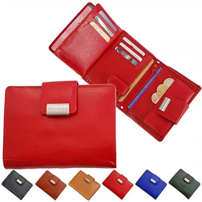 Branco Damen Geldbörse Leder Geldbeutel Portemonnaie Damenbörse Börse 12050 neu