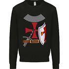 Knights Templar Fancy Dress St Georges Day Mens Sweatshirt Jumper