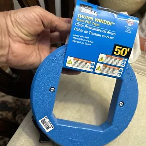 Electrician Fish Tape Wire Puller IDEAL USA 50' Fifty Feet Electric Tool New - Picture 1 of 12