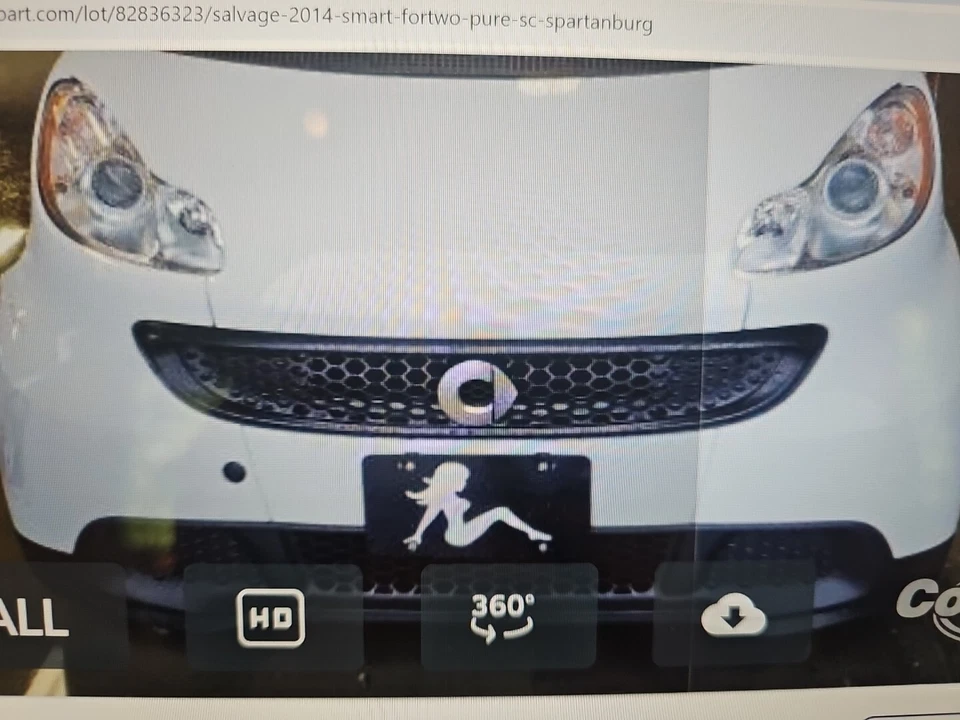 CUBIERTA REJILLA CENTRAL SUPERIOR DELANTERA PURA SMART FORTWO 13-16  Foto 1 de 1