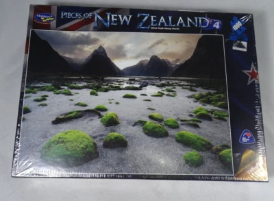 Rompecabezas Holdson Pieces of New Zealand Serie 4 - Mitre Peak Mossy Rocks 1000 Foto 1 de 4