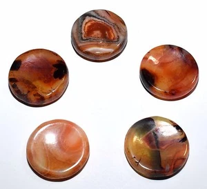 40mm Red Orange Carnelian Agate Stand Natural Gemstone Crystal Mineral - India - Picture 1 of 6