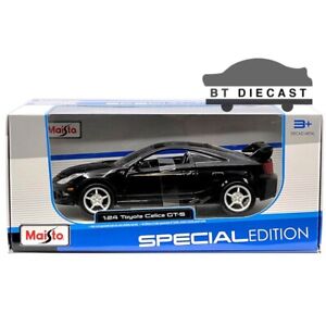 MAISTO SPECIAL EDITION TOYOTA CELICA GT-S 1/24 DIECAST MODEL CAR BLACK 31237 BK