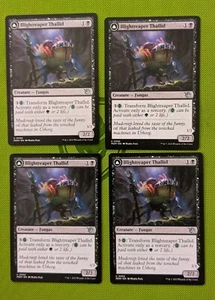 MTG 4 x March of the Machines Uncommon BLIGHTREAPER THALLID NM - Bild 1 von 2