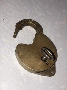 Corbin Cabinet Lock Co Antique Lock And Key - Picture 1 of 9
