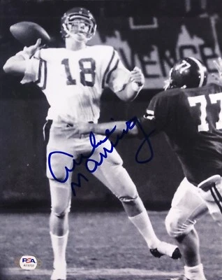 Archie Manning Signed Autographed 8x10 Photo Ole Miss Rebels Psa/Dna - Image 1 of 2