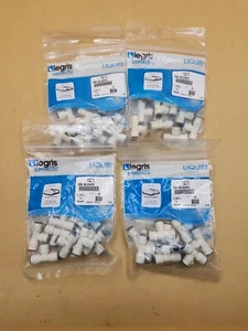 CONECTORES DE CAMISETA LIQUIFIT UNIÓN TUBO 1/4" 6304 56 00WP2 PAQUETE DE 40 Nuevo T - Imagen 1 de 4