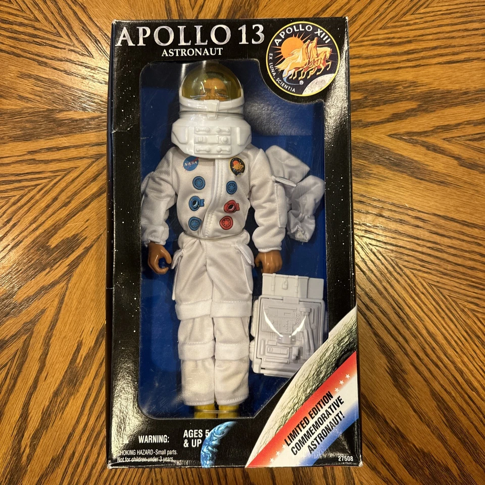 Figura de acción de astronauta de la NASA Apolo 13 1995 vintage 12" Kenner nueva en caja Foto 1 de 4