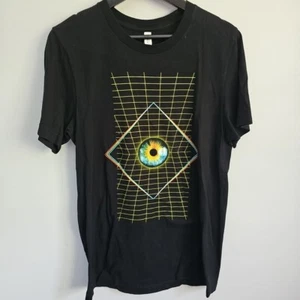 Bassnectar EDM Black Size Medium Double-Sided Short Sleeve Shirt - Picture 1 of 9