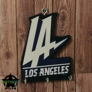 LA Chargers Wooden Key Rack - Picture 1 of 4