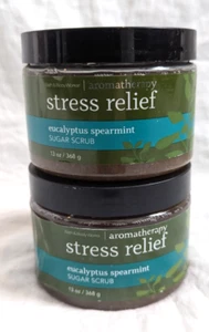 Bath And Body Works Eucalyptus Spearmin Sugar Body Scrub 13 oz ea 2pcs. New - Picture 1 of 3