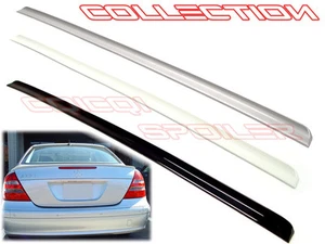 Painted Trunk Lip Spoiler For 2003-2008 M-BENZ w211 E class sedan All Color ◎ - Picture 1 of 2