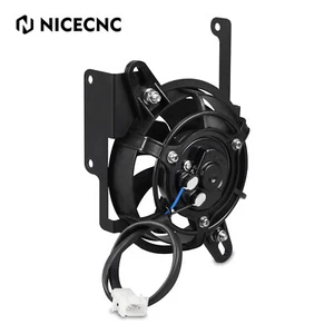 Radiator Cooling Fan 12V For KTM 250 300 350 450 500 EXC F XCW XCF-W 2024-2025 - Picture 1 of 11