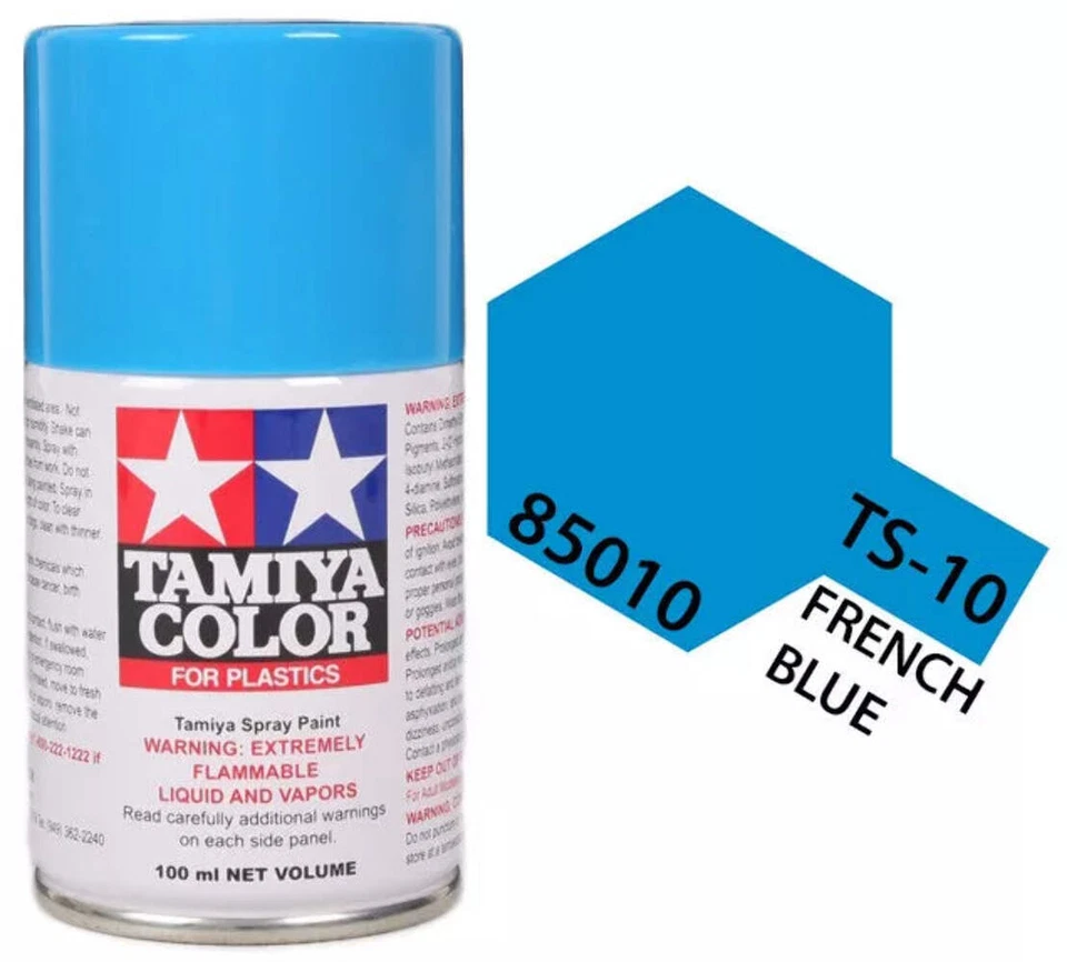 Ts-10 French Blue Spray Lacquer 100ml Tamiya TAM85010