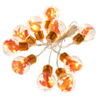 10 LED Maple Leaf Fairy Lights for Indoor/Outdoor Thanksgiving Decor