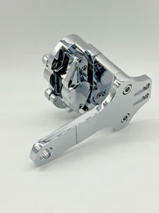 HELLBOUND STEEL BREMBO DRIVE-SIDE PULLEY BRAKE CALIPER SYSTEM WIDE TIRE CHOPPER - Picture 1 of 15