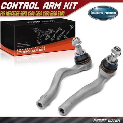 2 передних внешних анкерных стержня LH&RH для Mercedes-Benz C300 C230 C250 C350 E350 E400 - Изображение 1 из 4