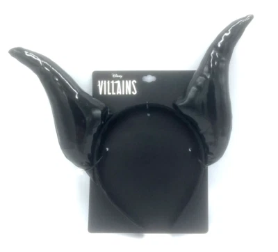 Disney Villanos Cuernos Maléficos Cosplay Diadema Halloween Reina Disfraz Foto 1 de 4
