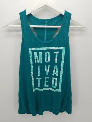 Regata feminina verde Danskin Now Motivated tamanho P - Imagem 1 de 4