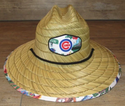 Chicago Cubs Reyn Spooner Scenic Classic Straw hat size Men's OSFM