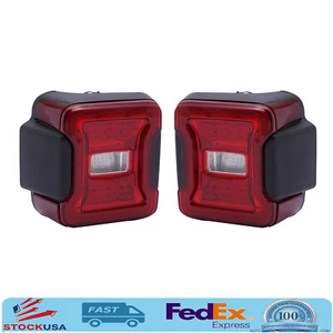 Luz trasera LED del lado derecho del pasajero Jeep Wrangler 2018-2022 para OEM EE. UU. - Imagen 1 de 17