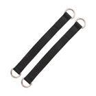  2 Pcs Nylon Fitness Horizontal Bar Strap Sports Assist Exercise Hanging Belts