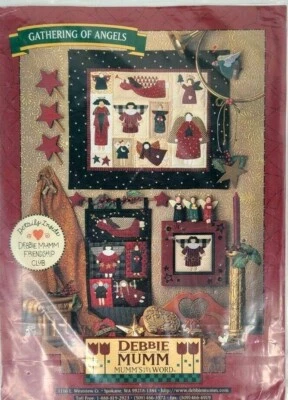 Debbie Mumm Gathering of Angels Quilt Pattern Mumm's the Word 3 Projects - Image 1 of 2
