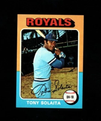 10635* 1975 Topps  Mini # 389 Tony Solaita NM-MT - Image 1 of 2