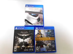 PS4 Spiele (3) Batman/Battledront/Destiny The Collection offene Hüllen - Bild 1 von 6