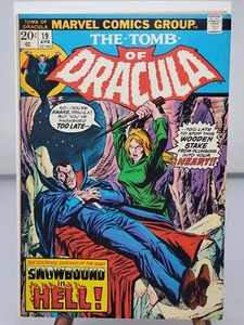 Tomb of Dracula #19 Marvel 1974 Early Blade Rachel van Helsing Mephisto MVS 8.0 - Picture 1 of 11