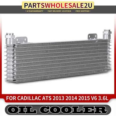 New Engine Oil Cooler for Cadillac ATS 2013-2015 3.6L 6 Speed Automatic Trans. - Image 1 of 4