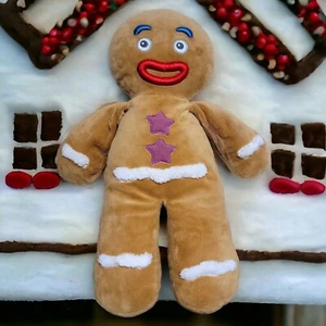 Juguete de peluche de 18" 2003 Dan Dee Gingy de colección de la película DreamWorks Shrek bolsillo trasero - Imagen 1 de 10