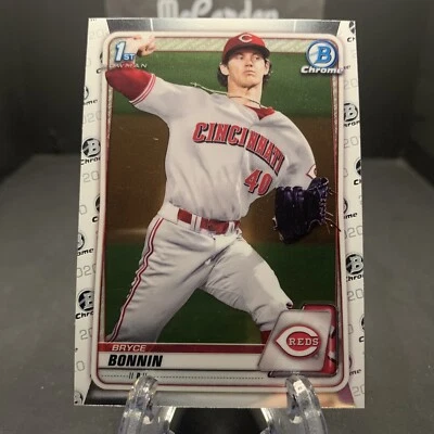 2020 Bowman Draft Chrome Bryce Bonnin #BD-74 Cincinnati Reds - Image 1 of 2