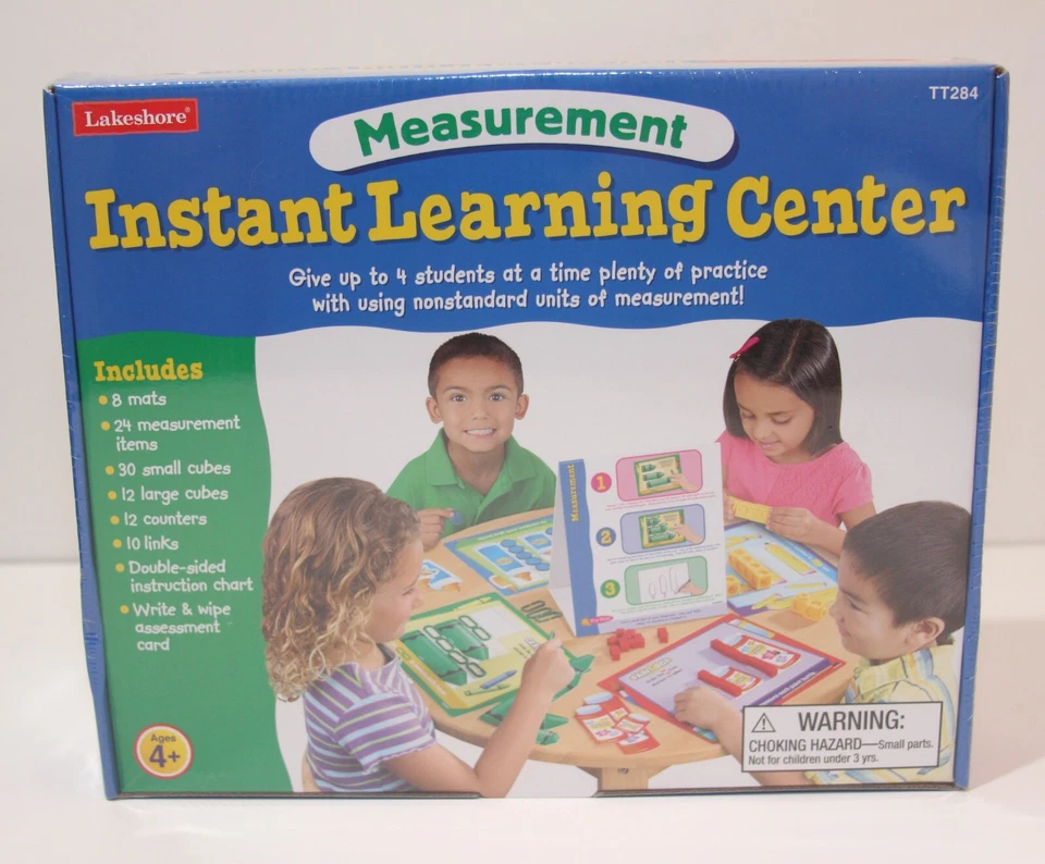 Lakeshore Instant Learning Measurements Center Homeschool Math TT284  Ages 4