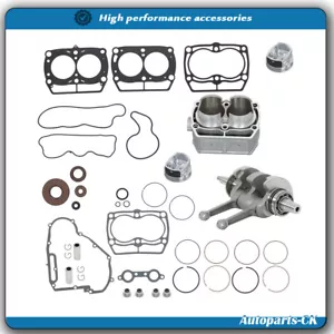 For POLARIS SPORTSMAN RZR RANGER 800 ENGINE REBUILD KIT CRANKSHAFT CYLINDER - Foto 1 di 10
