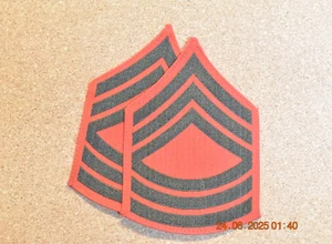 WW2 US Marine Corps Master Sergeant Chevron - Picture 1 of 2