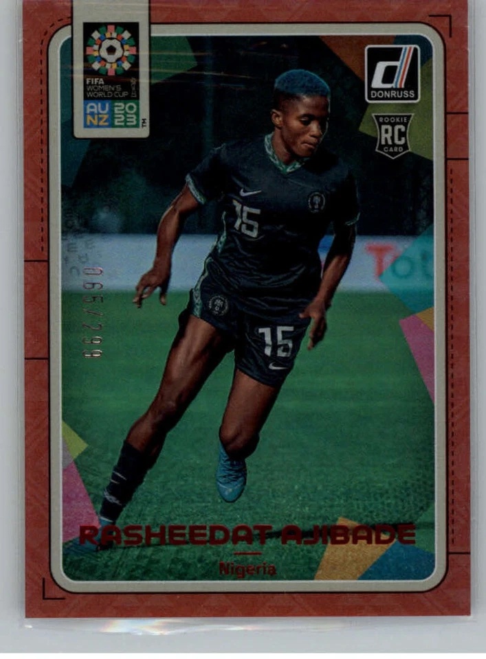 2023 Donruss FIFA Womens World Cup Red Parallel Soccer Cards Pick From List - Image 1 of 1