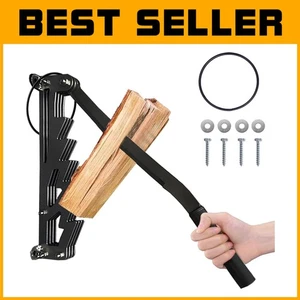 Rust-Resistant Kindling Splitter - Safety Ring Included - Picture 1 of 9