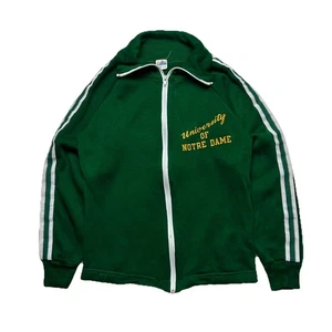 Vintage University of Notre Dame Fighting Irish Zip Up Track Jacket Champion S - Bild 1 von 7