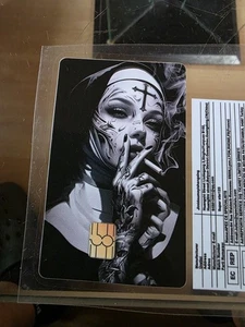 Dekorativer Kartenschutz  Kreditkarte Aufkleber Krypto - Bild 1 von 1