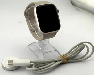 Apple Watch Series 9 45mm GPS Only - Cream S/M Band - 64GB BH:95% (A2980) - Picture 1 of 7